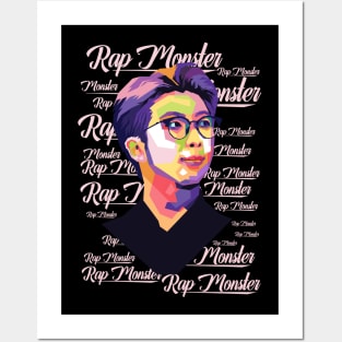BTS Rap monster Posters and Art